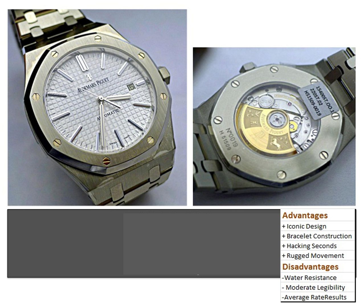 Audemars piguet clearance royal oak h51509